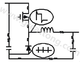 我們的設(shè)計范例顯示，有高達3A的電流必須從接地流回到源端(一個24V汽車電池或一個24V電源)。