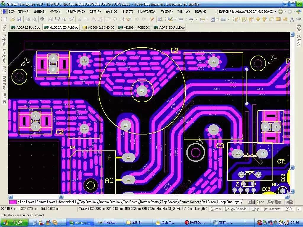 在實際PCB設計中，每條導線還會受到焊盤和過孔的影響